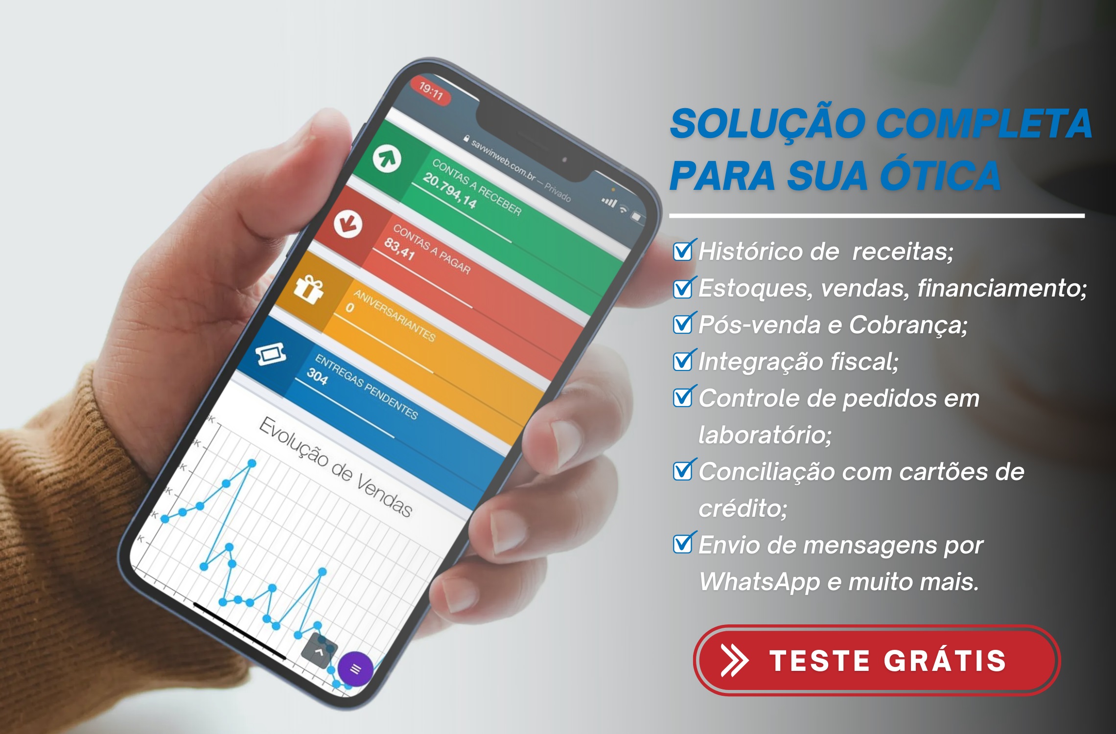 SavWin Web - Teste Grátis